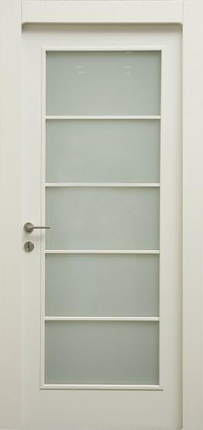 Rav Bariach Japanese Glazing- 5 sections interior door